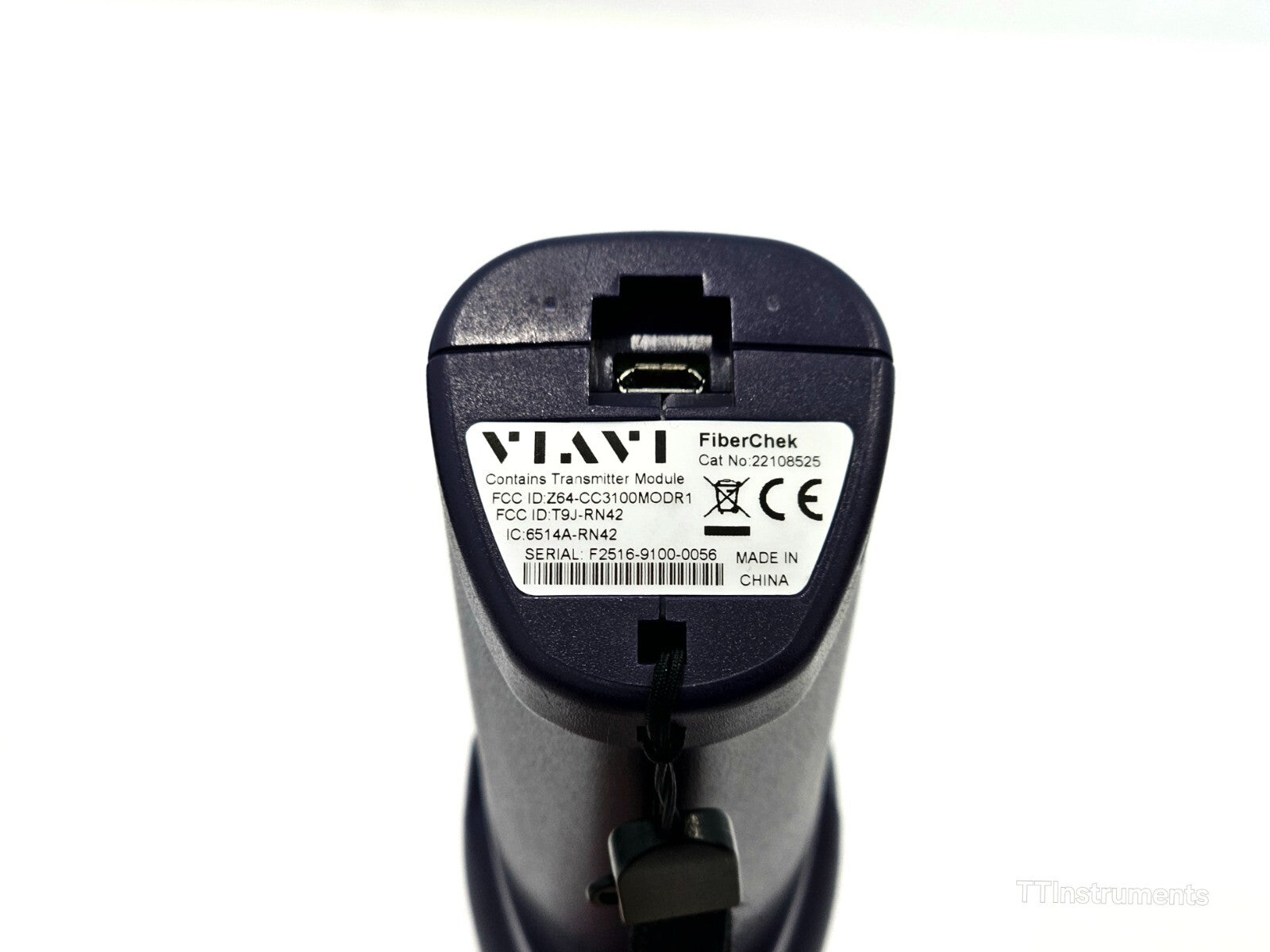 Viavi JDSU FiberChek Fiber Scope Probe with 6 Tips SC/LC/SC-APC/U12M/U25M/U25MA
