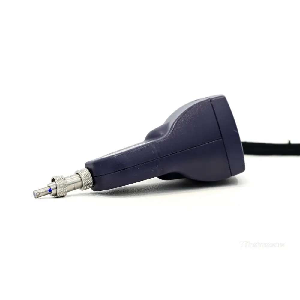 Viavi FiberChek probe with LC-PC inspection tip fitted