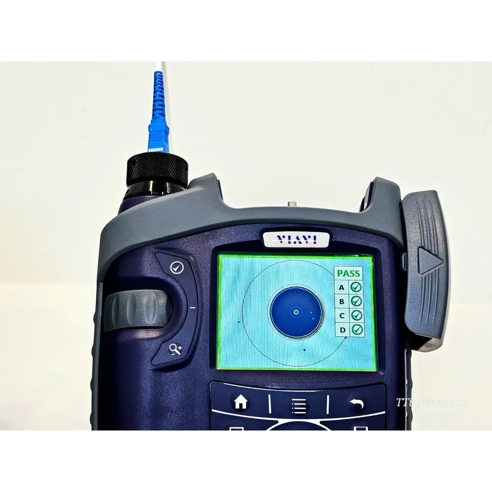 OLP-82P power meter rear label showing model and serial number