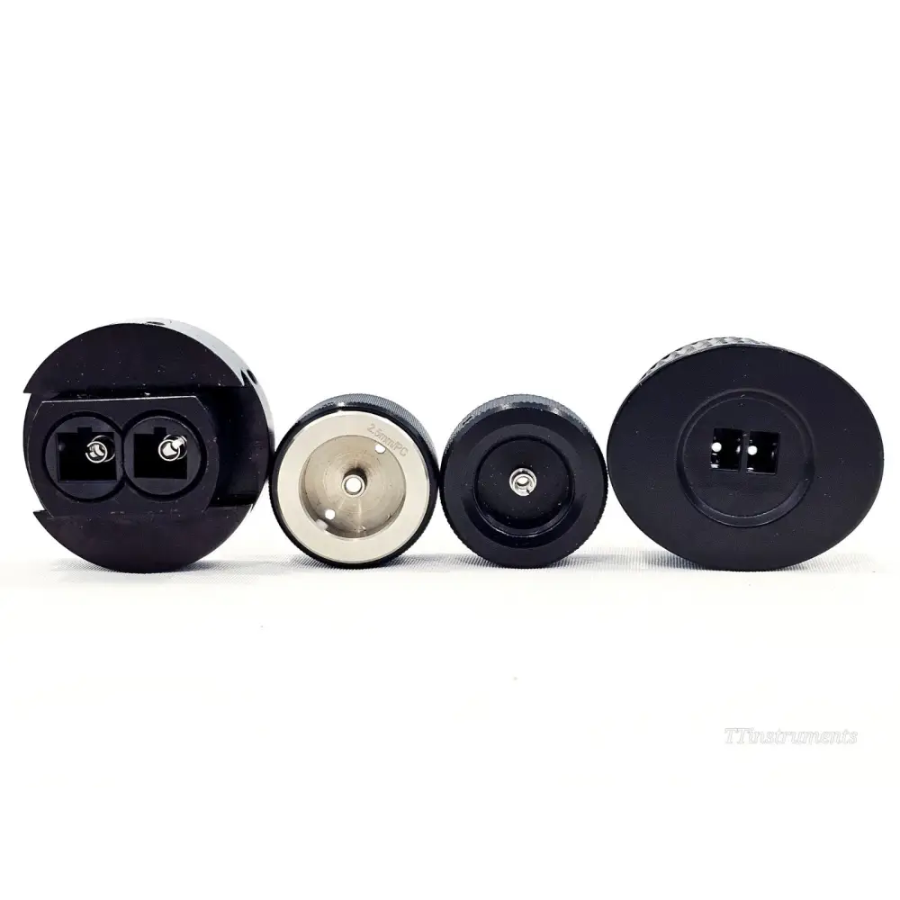 SC and LC duplex connector adapters for OLP-82P scope included in kit