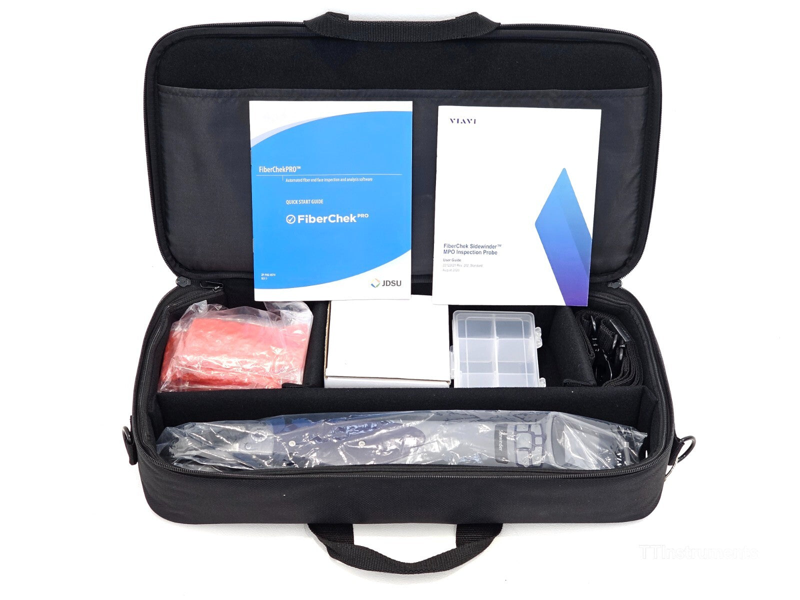 Viavi JDSU FIT-FCSW-KIT2 FiberChek Sidewinder MPO Inspection Fiber Scope + Tips