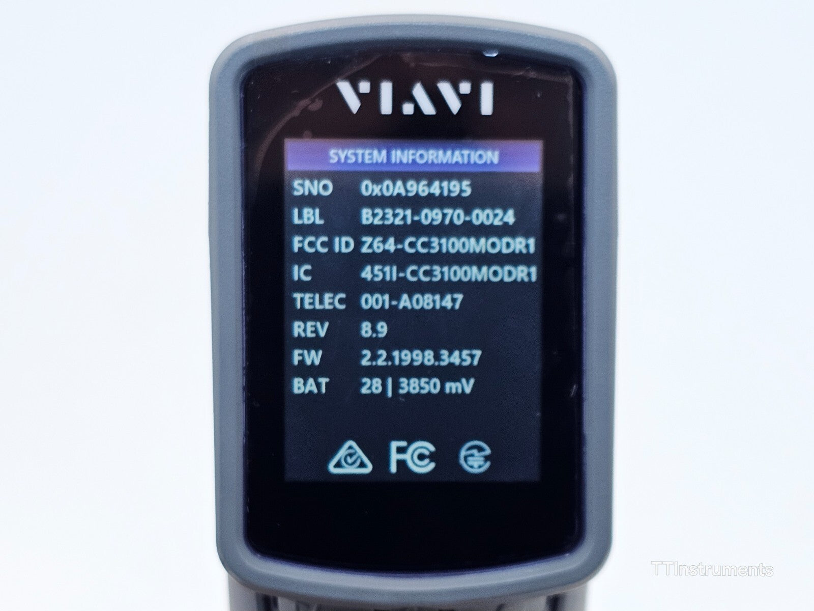 Viavi JDSU FIT-FCSW-KIT2 FiberChek Sidewinder MPO Inspection Fiber Scope + Tips