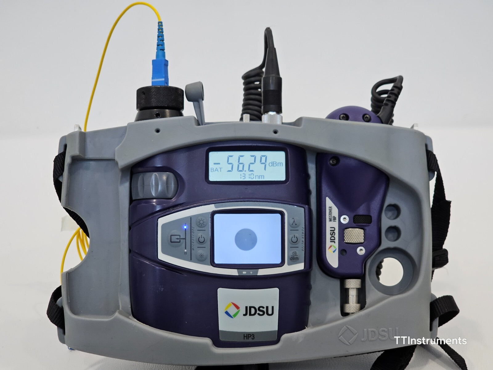 Viavi JDSU FIT-S105-PRO HP3-60-P4 Scope + Power Meter and FFL-050 VFL + Tips Ada