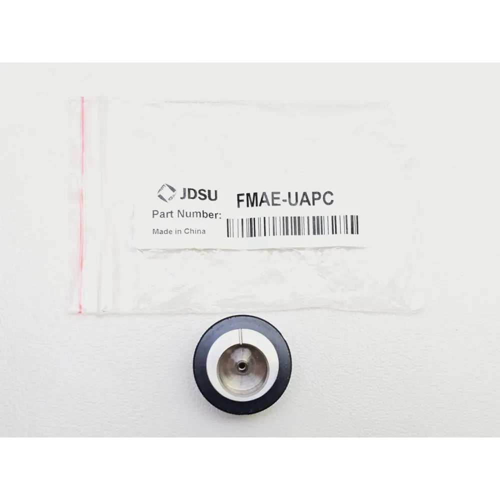 Viavi JDSU FMAE-UAPC Universal 2.5mm APC adapter front view showing female-threaded connector interface