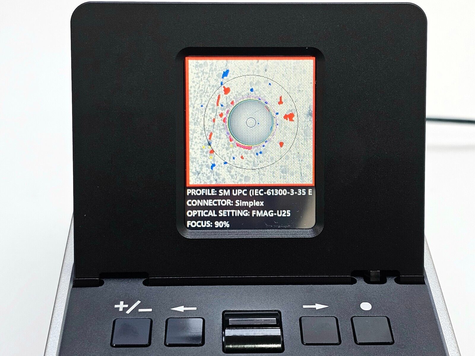 Viavi JDSU FVAm-1000-S Bench-Top MPO Autofocus Microscope + Adapters FVAM-1000