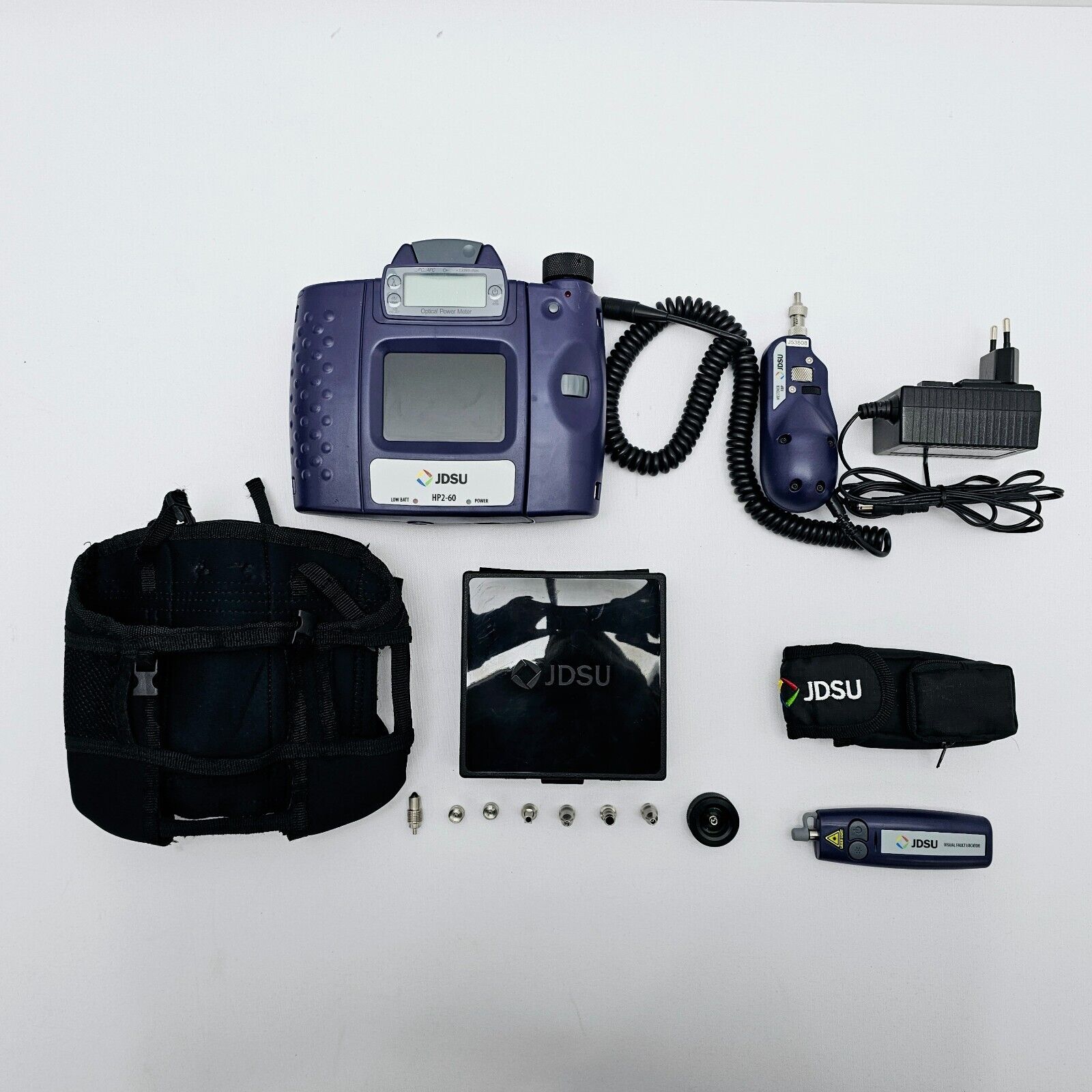 Viavi JDSU HP2-60 Power Meter & Microscope w/ VFL and Tips U25M/SC/LC HP2-60-P4