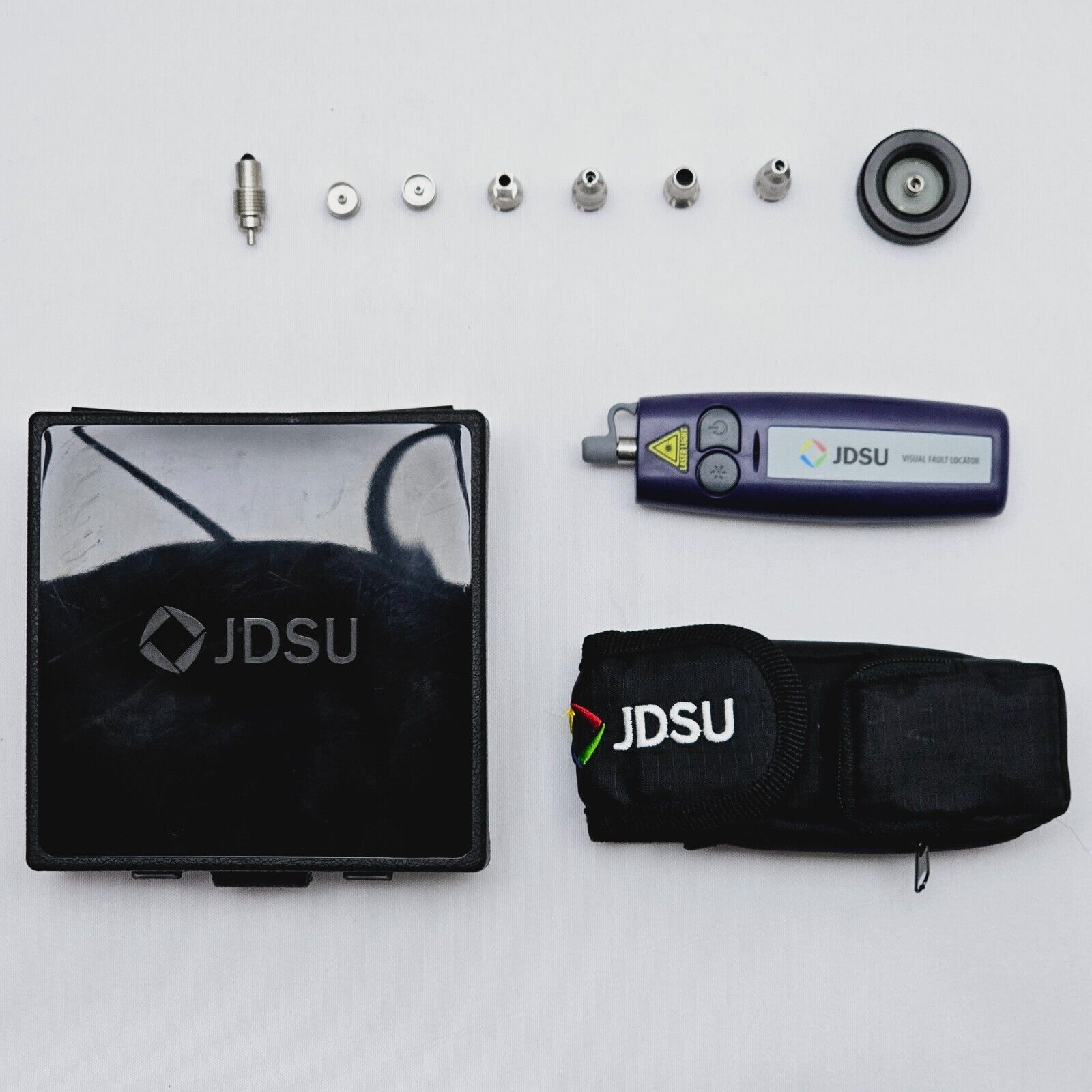 Viavi JDSU HP2-60 Power Meter & Microscope w/ VFL and Tips U25M/SC/LC HP2-60-P4