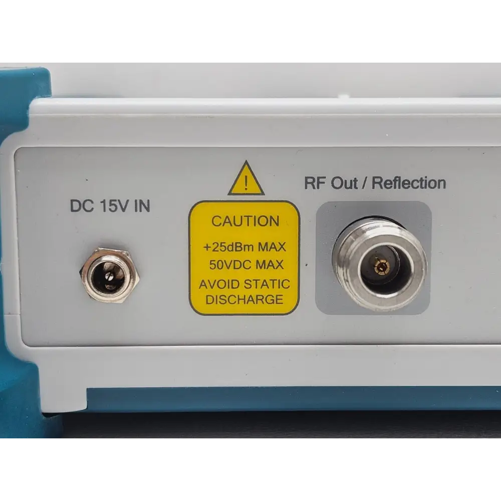JD723C CellAdvisor measurement screen showing cable and antenna analysis results