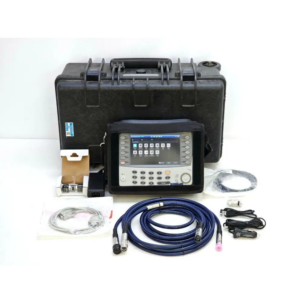 Viavi JDSU JD725C CellAdvisor Base Station Analyzer front view showing colour touchscreen display
