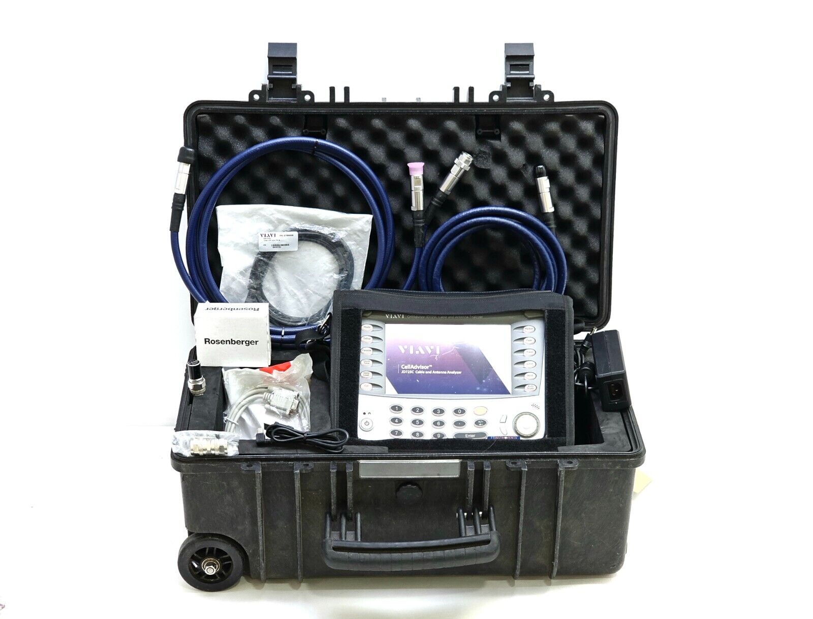 Viavi JDSU JD725C CellAdvisor Base Station Analyzer 4 GHz Opt. 001 + Accessories