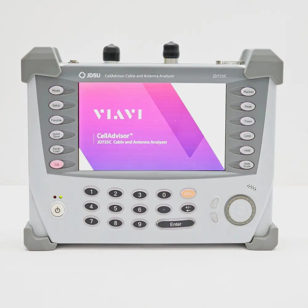 Viavi JDSU JD725C CellAdvisor 4 GHz Cable and Antenna Analyzer front view