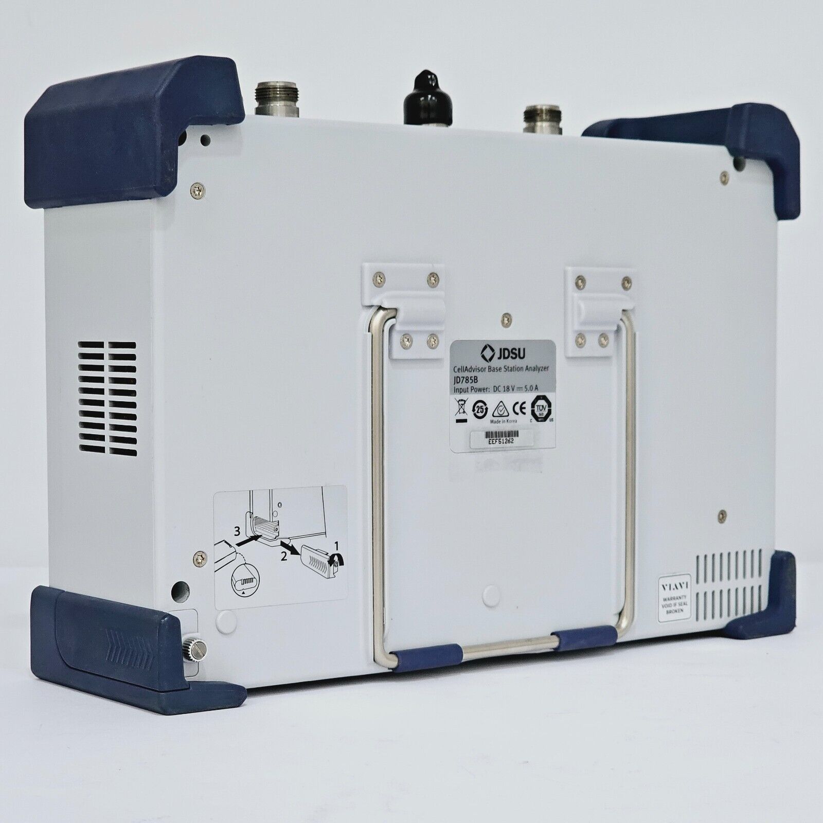 Viavi JDSU JD785B 9kHz-8GHz CellAdvisor Base Station Analyzer w/ JD78050509 + Op