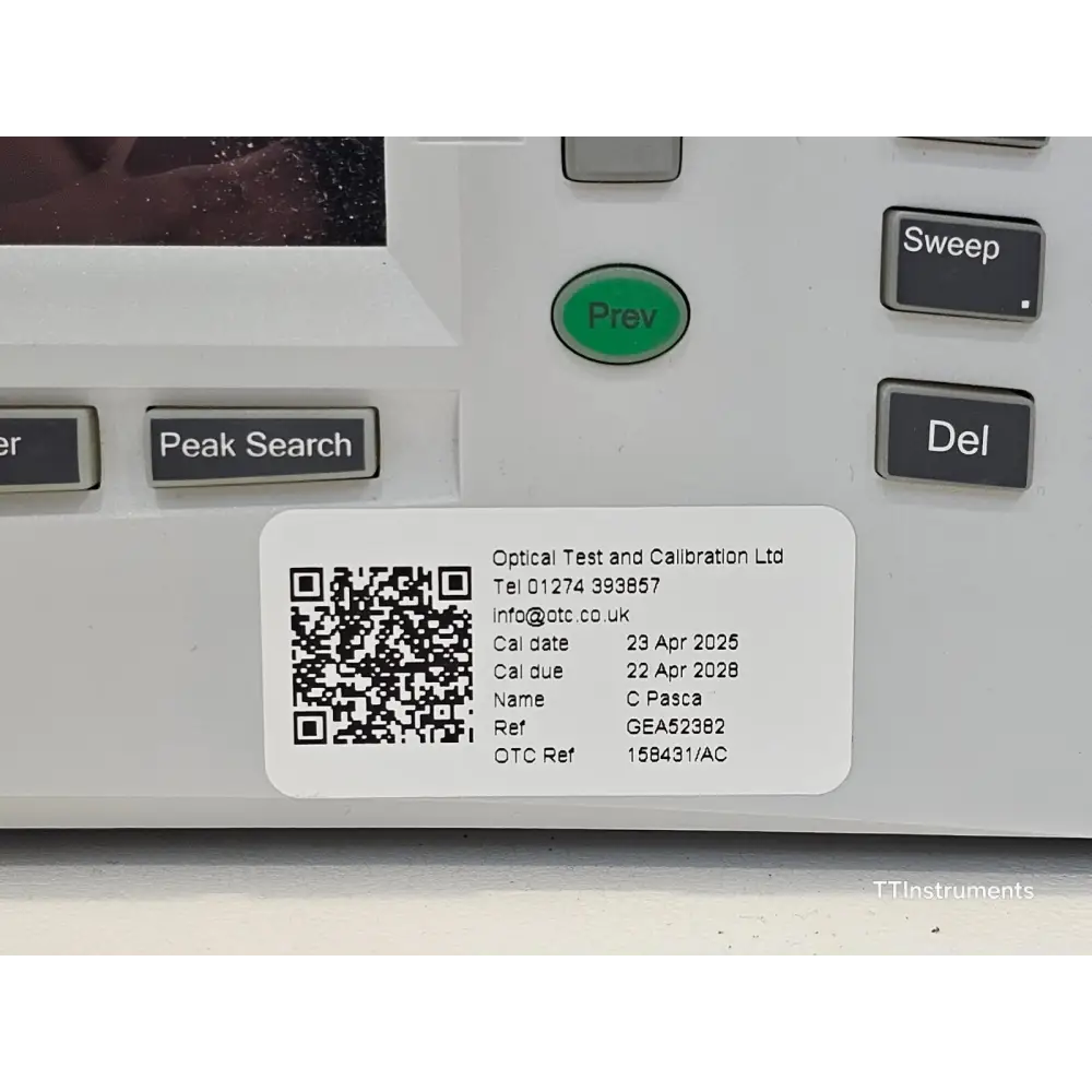 Viavi JDSU JD785B CellAdvisor analyzer right side panel and connectors