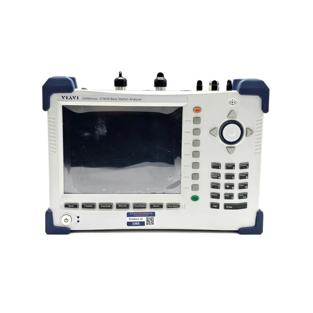 Viavi JD785B CellAdvisor analyzer touchscreen display and controls