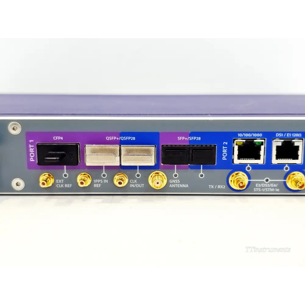 MAP-2100 licence screen showing C5100GE 100GE test option activated