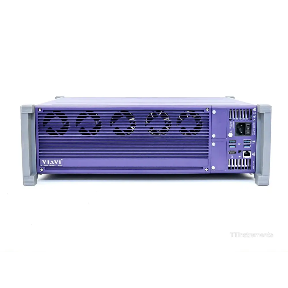 Viavi JDSU MAP300 chassis rear panel connectors and ventilation