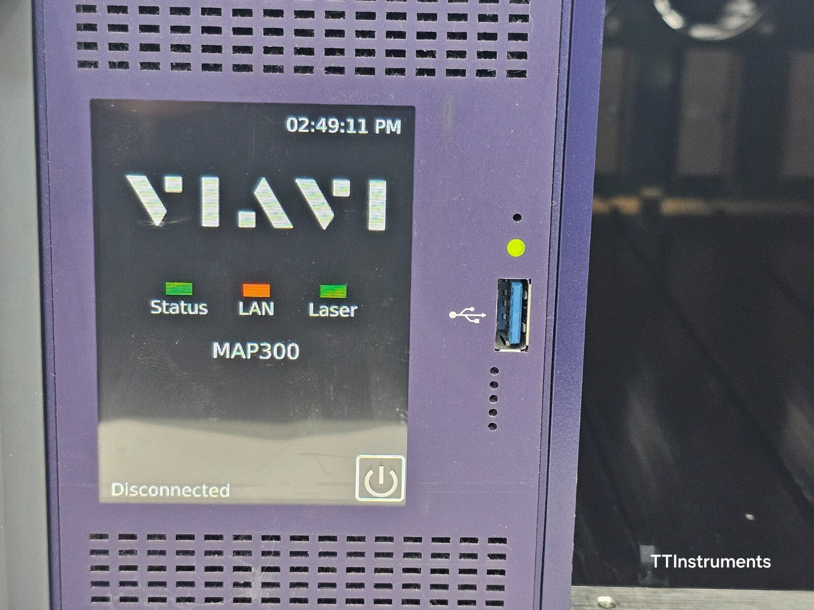 Viavi JDSU MAP300 Chassis MAP-380CH 8 Slot MAP-380A-B