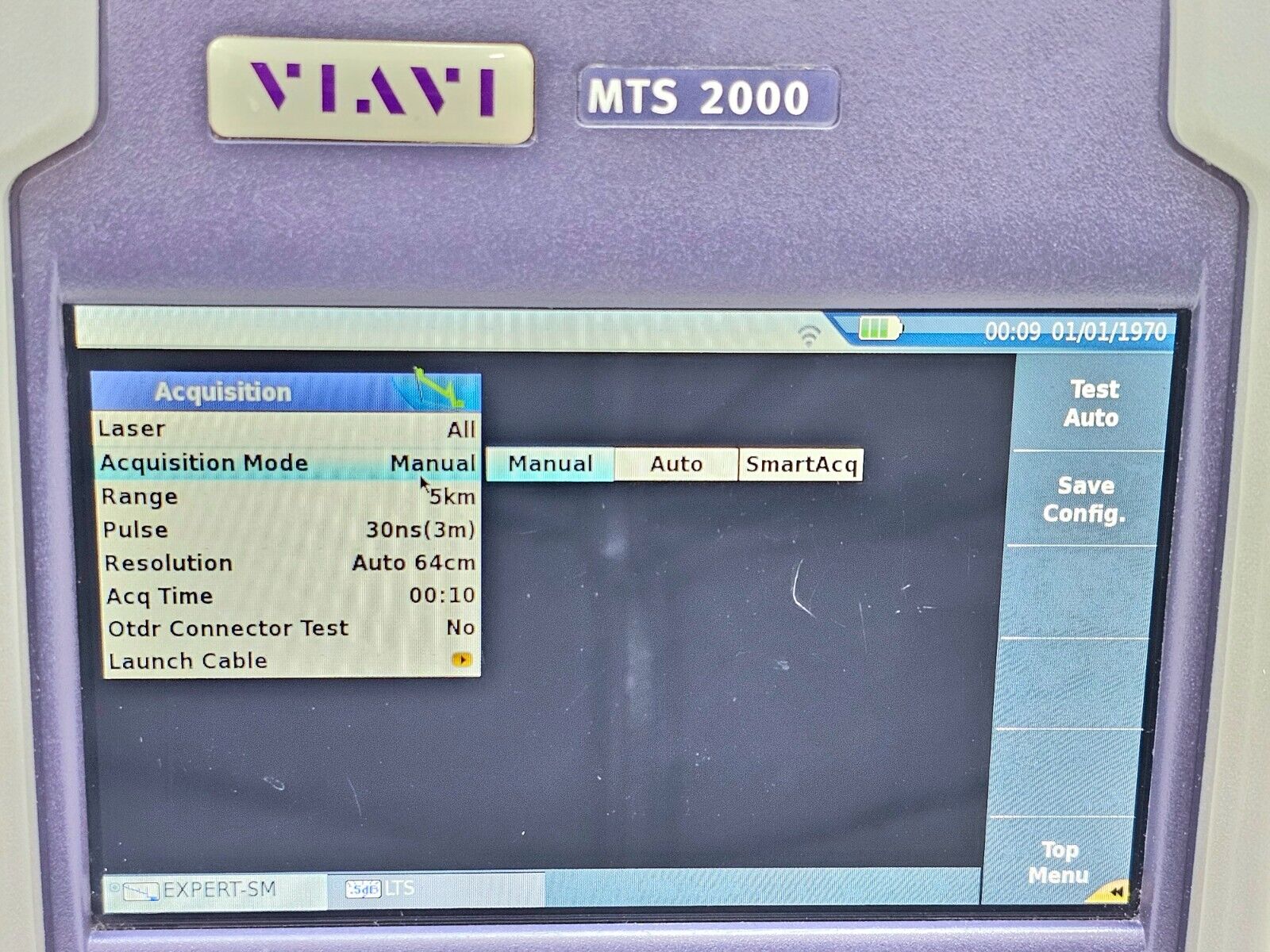 Viavi JDSU MTS 2000 Mainframe + 4126 MA SM OTDR 1310/1550nm Fiber Complete Softw