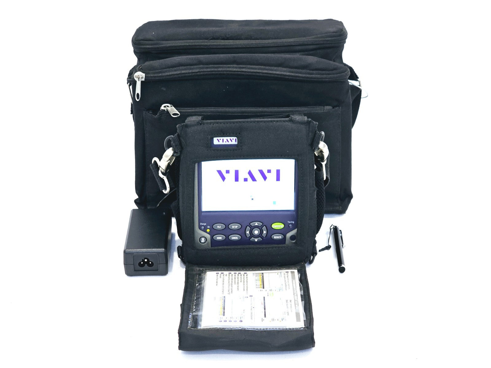 Viavi JDSU MTS 2000 mainframe with 4126 MP2 OTDR module front view