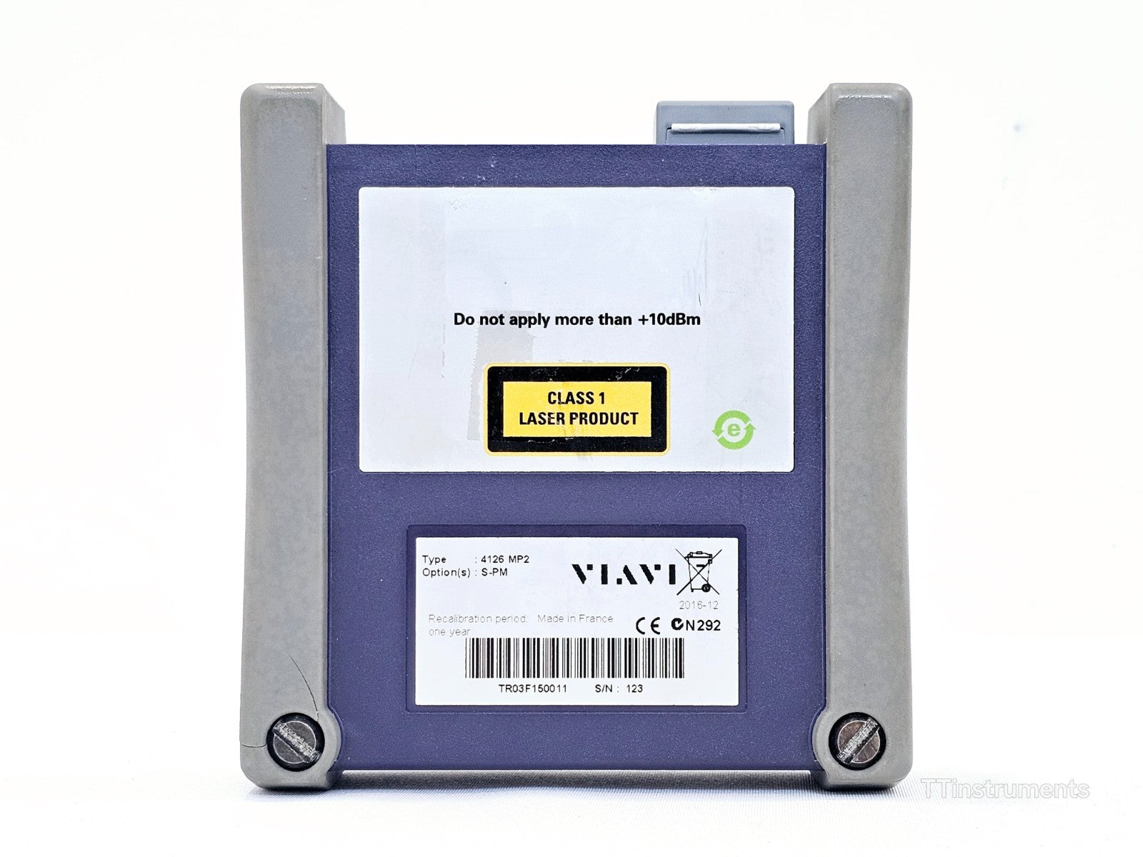 Viavi JDSU MTS 2000 PM/VFL + 4126 MP2 Metro PON 1310/1550 nm OTDR 46/45 dB