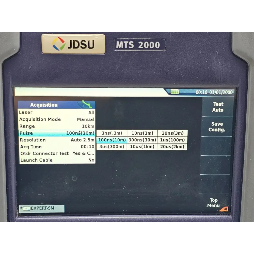 Carry case for Viavi JDSU MTS 2000 OTDR portable test set