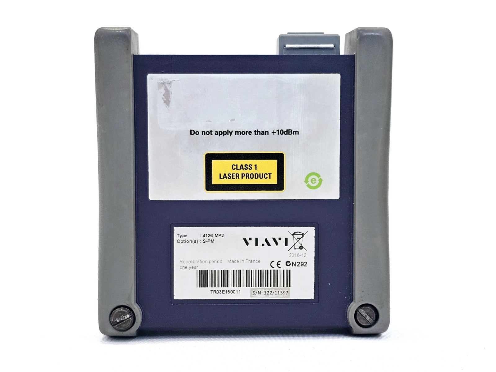Viavi JDSU MTS 2000 PM/VFL with 4126 MP2 Metro PON 1310/1550 nm OTDR 46/45 dB