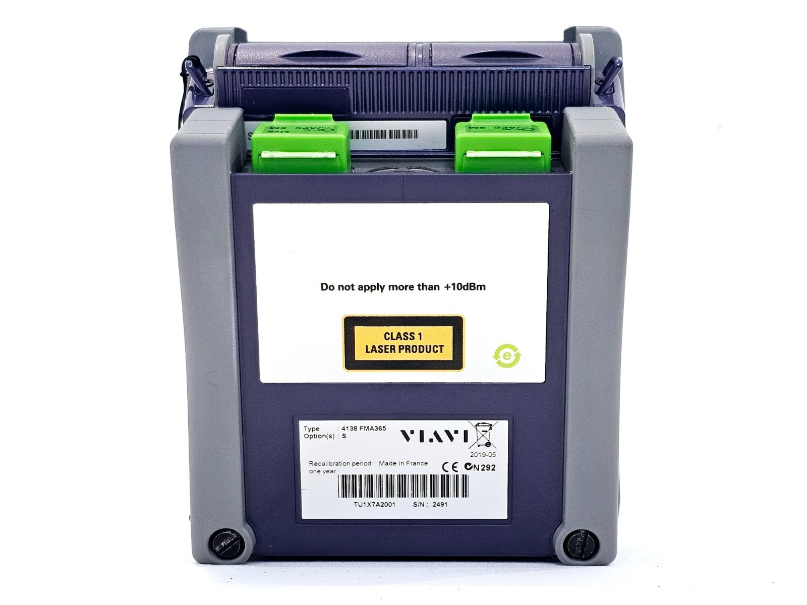 Viavi JDSU MTS 2000 V2 PM/VFL 4138 FMA365 1310 1550 + 1650nm Live SM OTDR APC