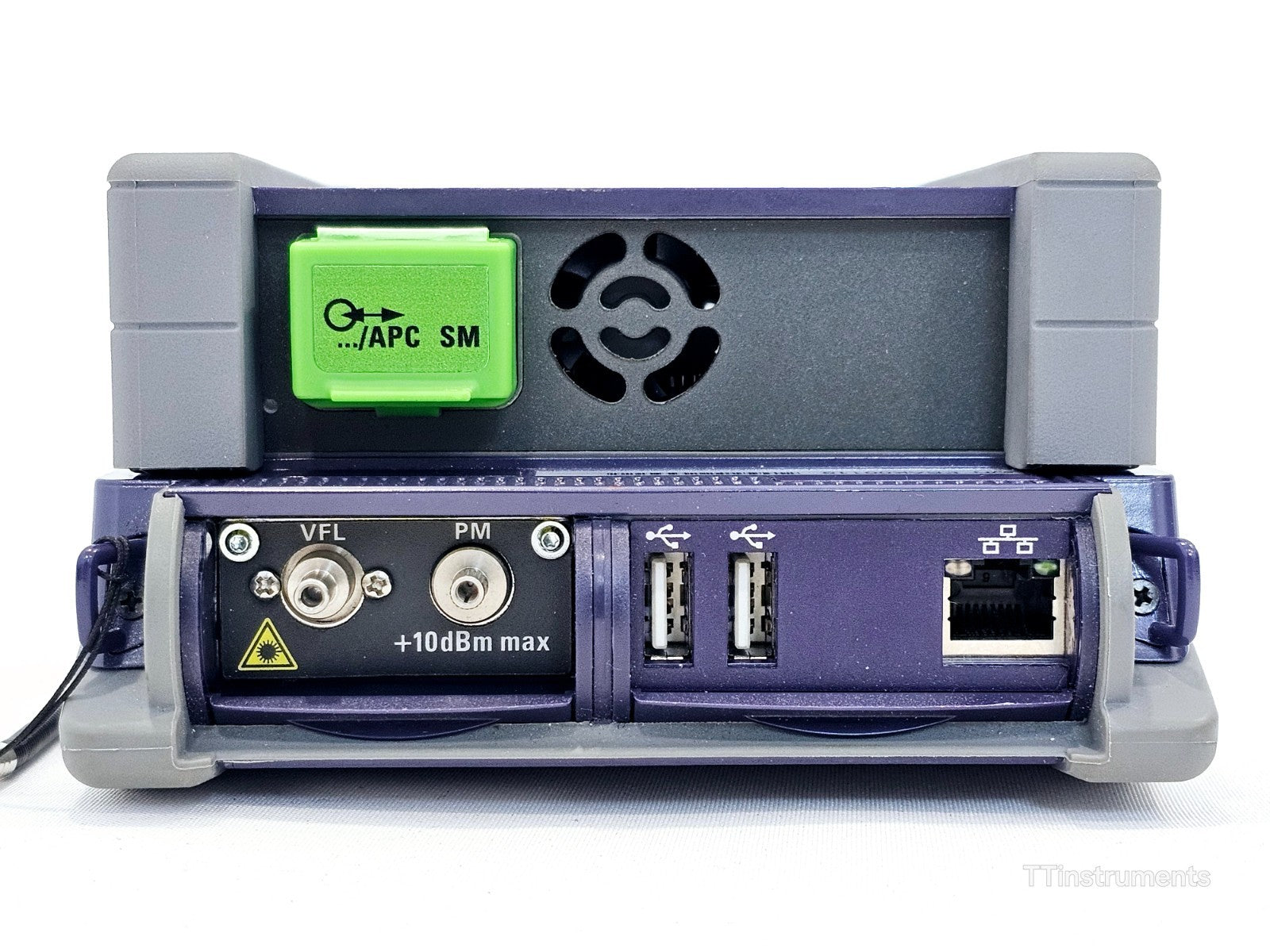 Viavi JDSU MTS 2000 V2 with PM/VFL + 4118FB65 1650 nm 40 dB Filtered OTDR SC-APC