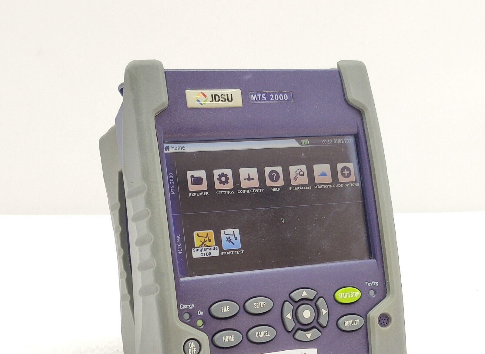 Viavi JDSU MTS 2000 w/ 4126 MA SM OTDR 1310/1550 nm 37/35 dB FTTH/Access/Metro