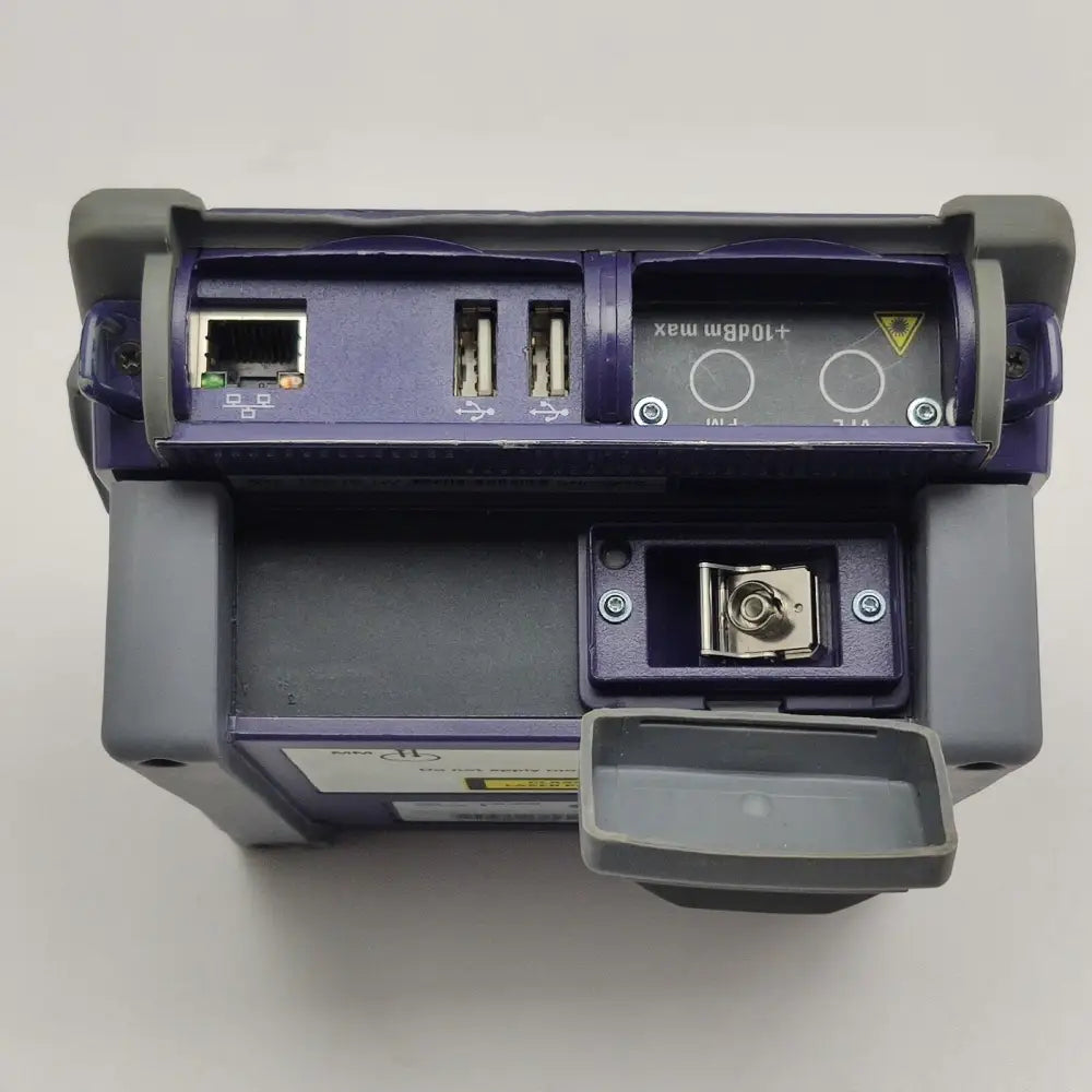 Viavi MTS 2000 unit top view showing layout and module configuration