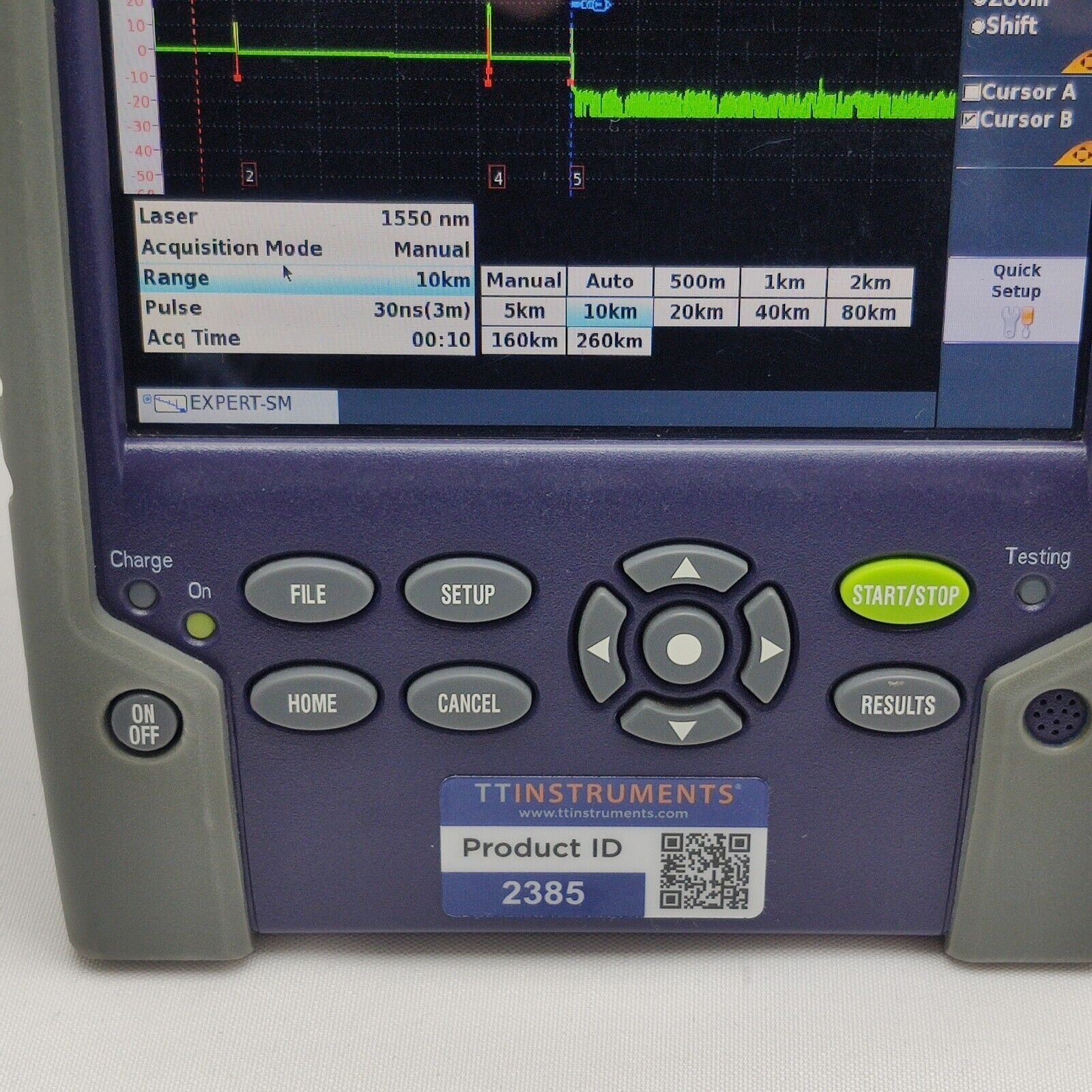 Viavi JDSU MTS 2000 w 4138 MP49 1310/1490/1550 nm OTDR 43/41/41 dB Metro PON MP