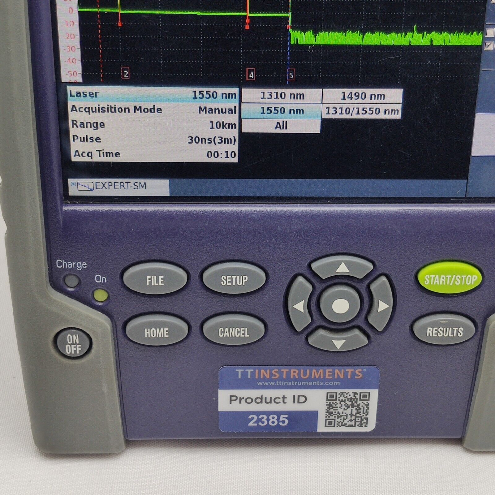 Viavi JDSU MTS 2000 w 4138 MP49 1310/1490/1550 nm OTDR 43/41/41 dB Metro PON MP