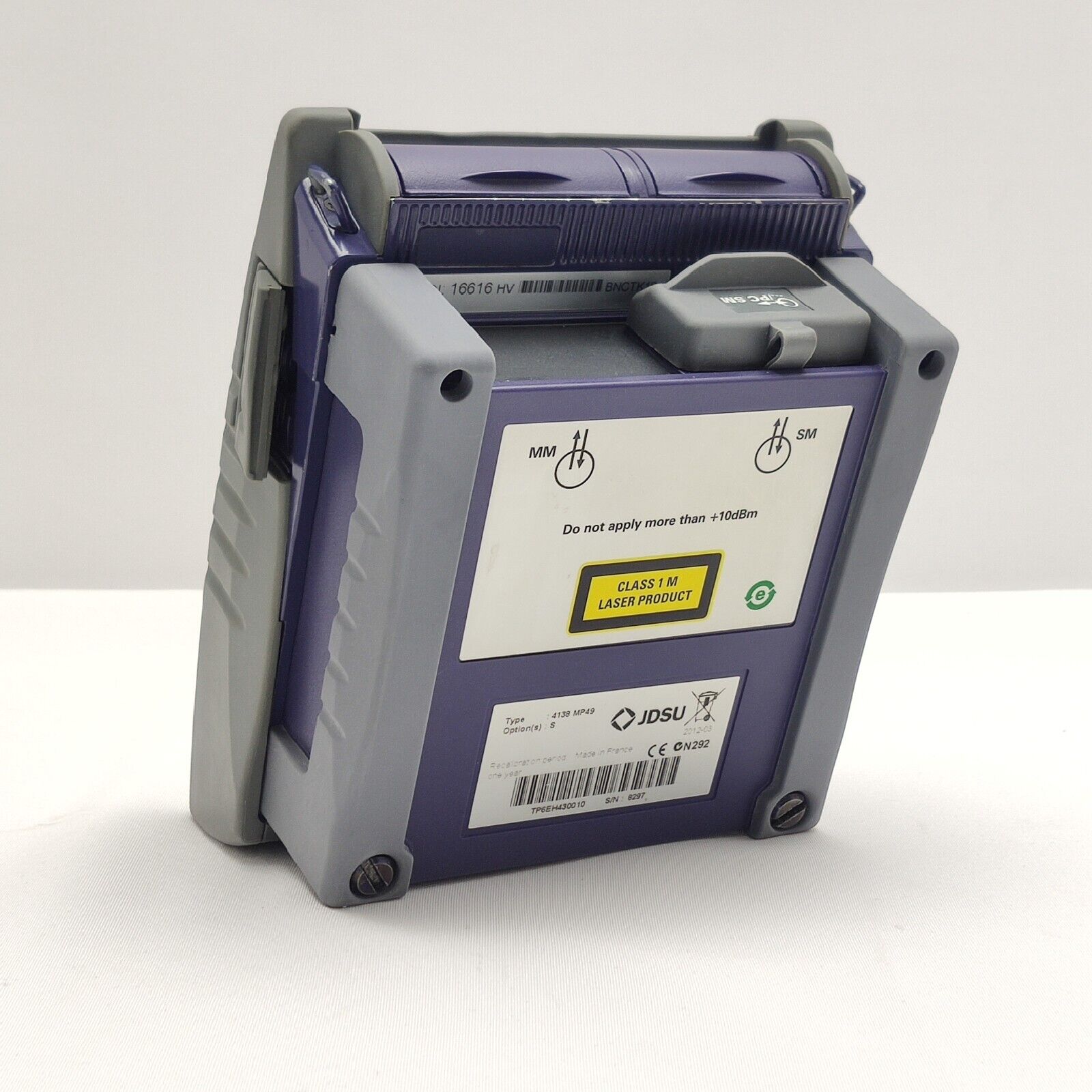 Viavi JDSU MTS 2000 w 4138 MP49 1310/1490/1550 nm OTDR 43/41/41 dB Metro PON MP