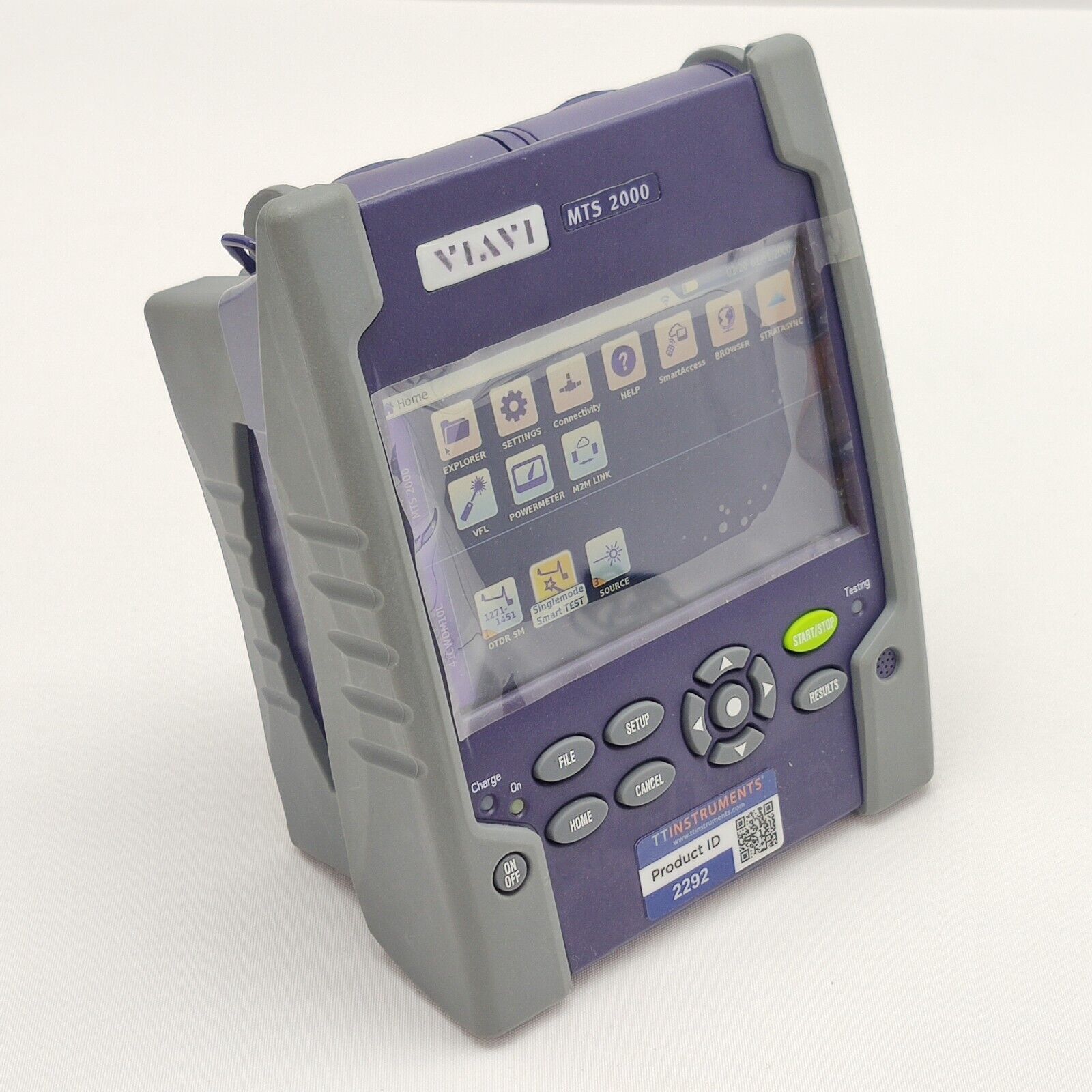 Viavi JDSU MTS 2000 w/ 41CWDM10L CWDM 10 Wavelength OTDR Module 1271 - 1451 nm