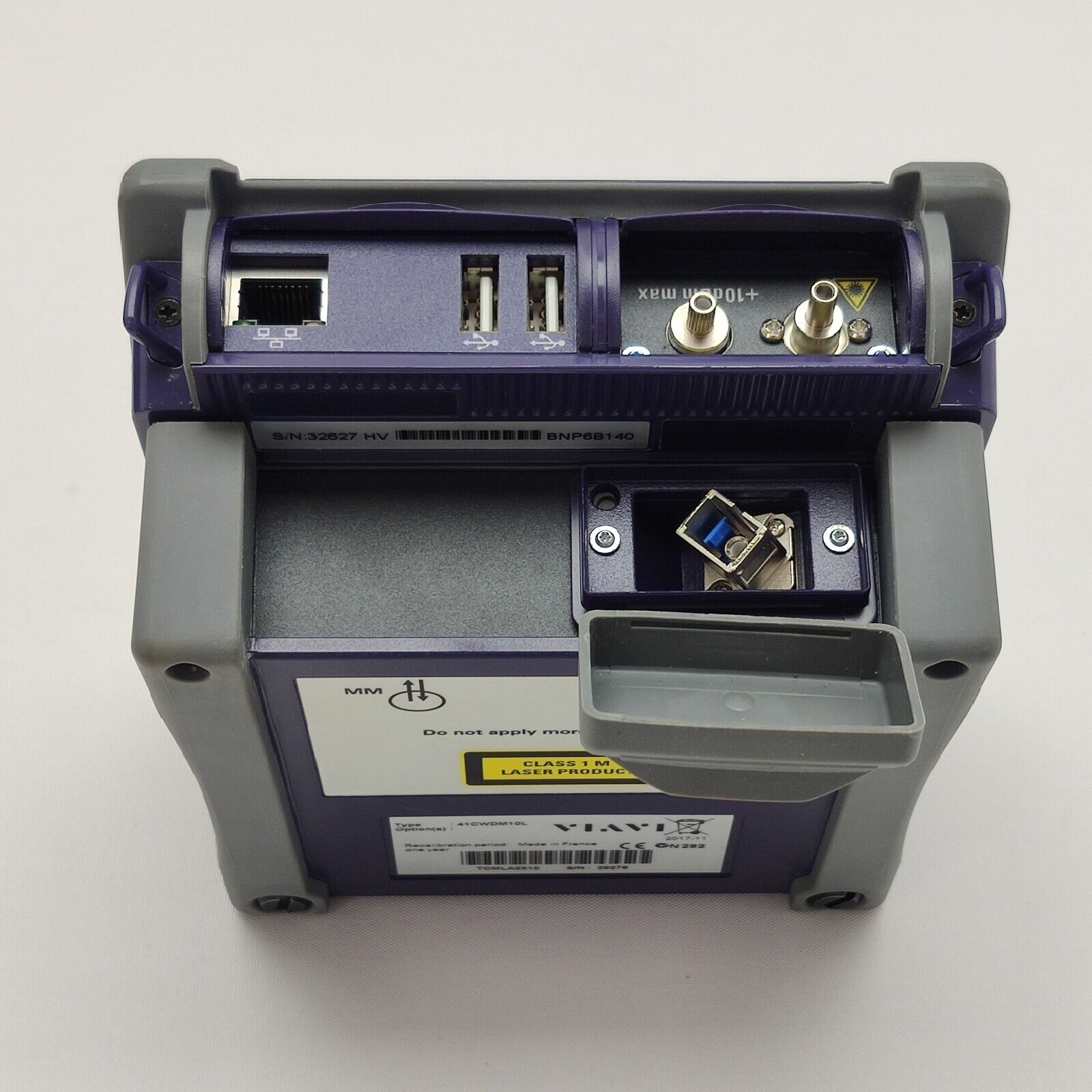 Viavi JDSU MTS 2000 w/ 41CWDM10L CWDM 10 Wavelength OTDR Module 1271 - 1451 nm