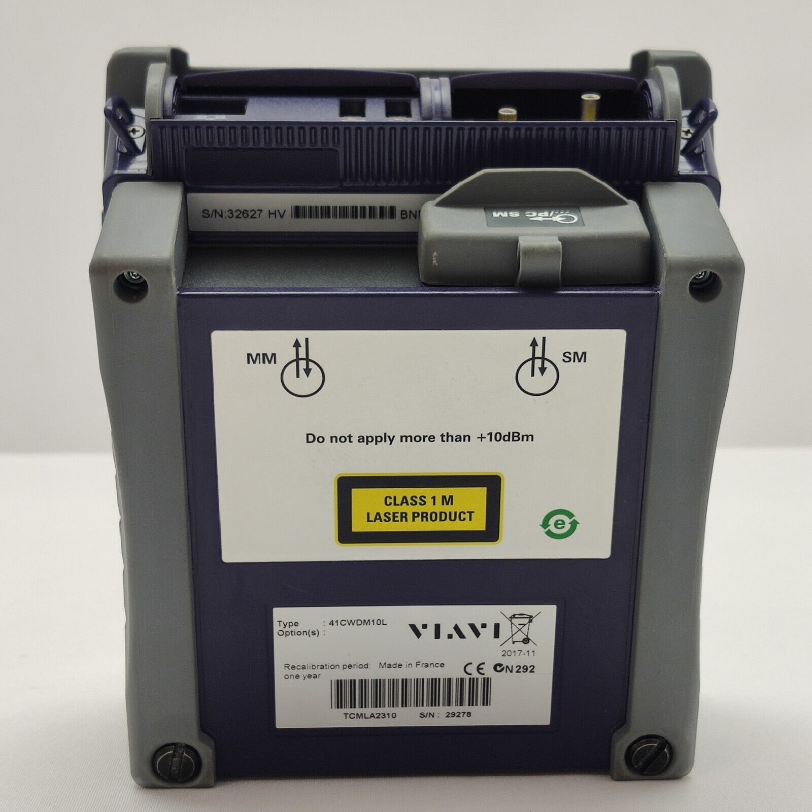 Viavi JDSU MTS 2000 w/ 41CWDM10L CWDM 10 Wavelength OTDR Module 1271 - 1451 nm