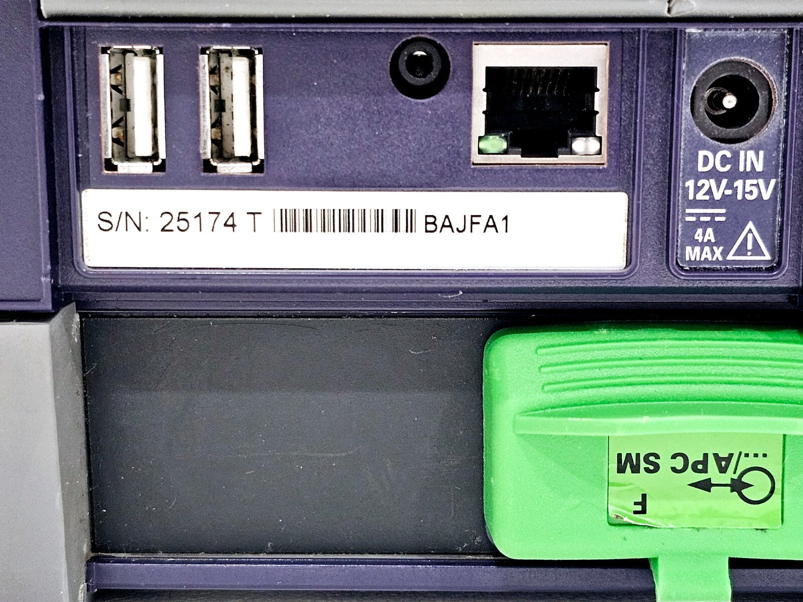 Viavi JDSU MTS 4000 with 4126 MP Metro PON 1310/1550 nm OTDR + FCOMP SW