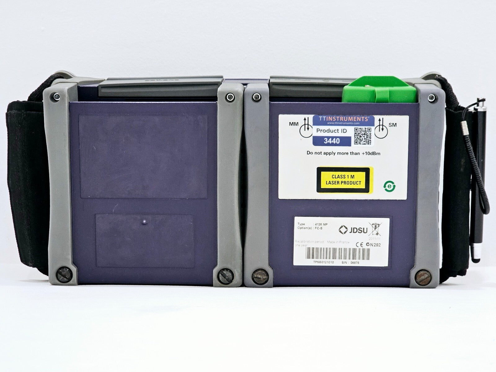 Viavi JDSU MTS 4000 with 4126 MP Metro PON 1310/1550 nm OTDR + FCOMP SW