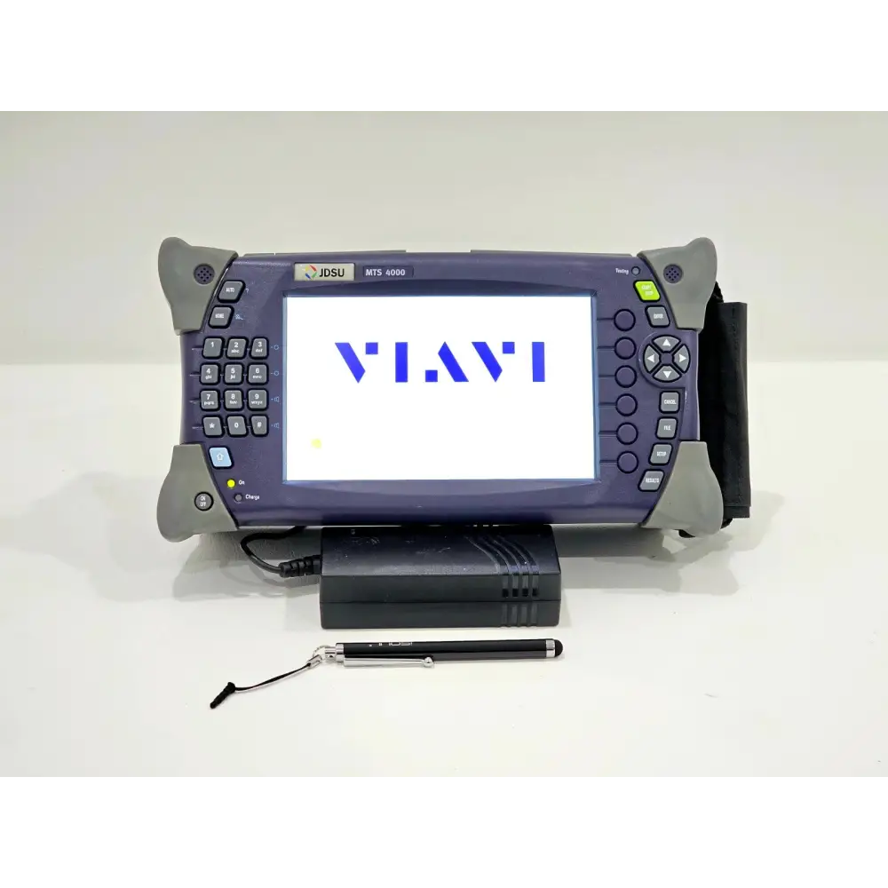 Viavi JDSU MTS 4000 mainframe with 4126 MA SM OTDR module front view