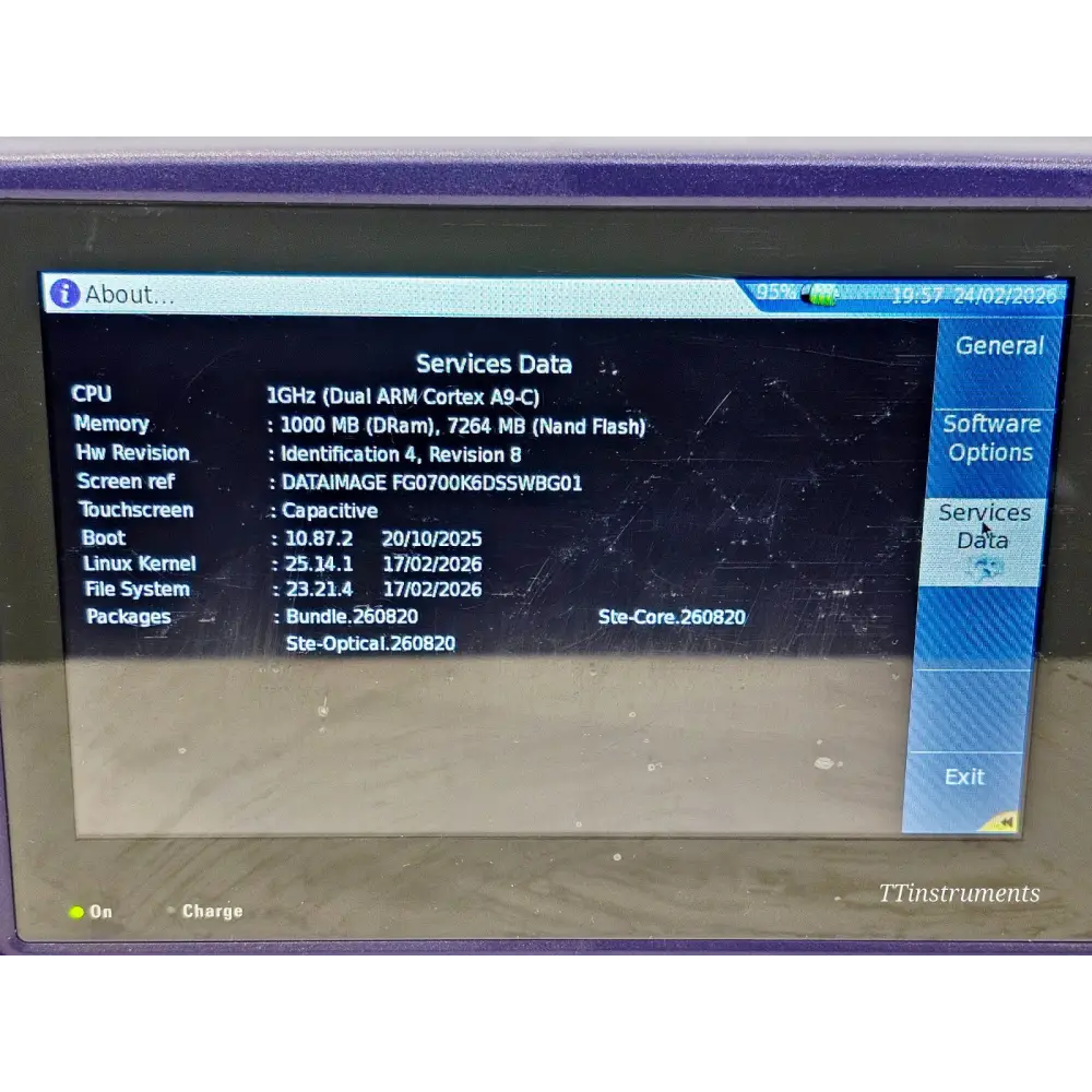 Viavi JDSU MTS 4000 V2 mainframe complete bundle with all included accessories