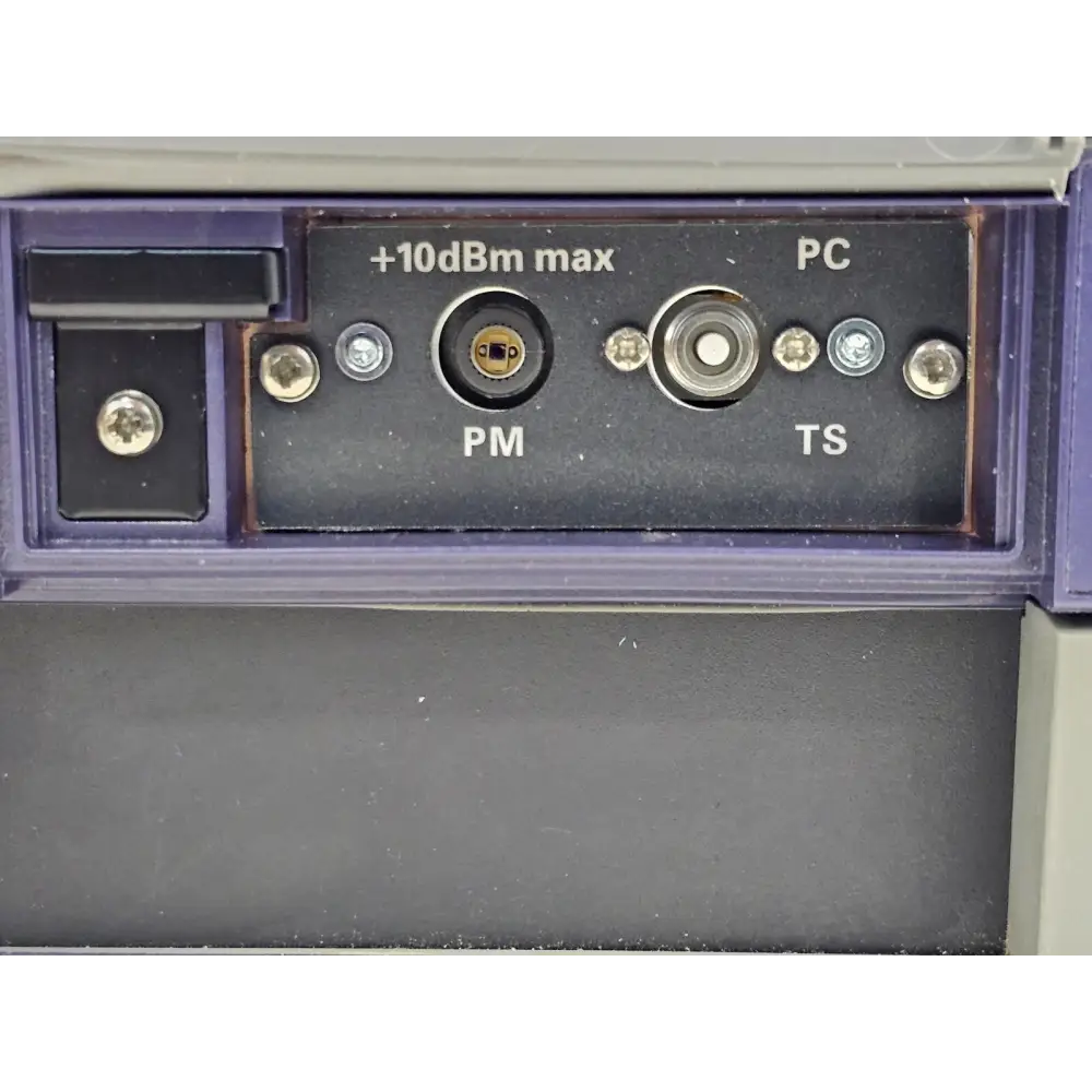 MTS 4000 V2 mainframe bottom view showing battery compartment