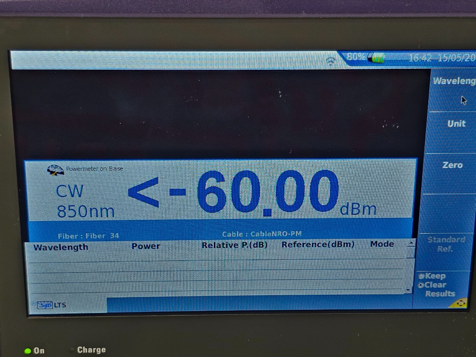 Viavi JDSU MTS 4000 V2 Mainframe with Power Meter