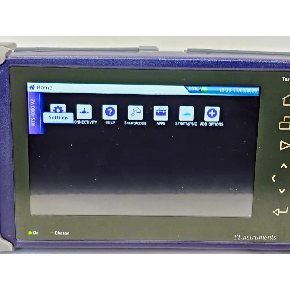 Viavi MTS 4000 V2 stylus and accessories included with unit