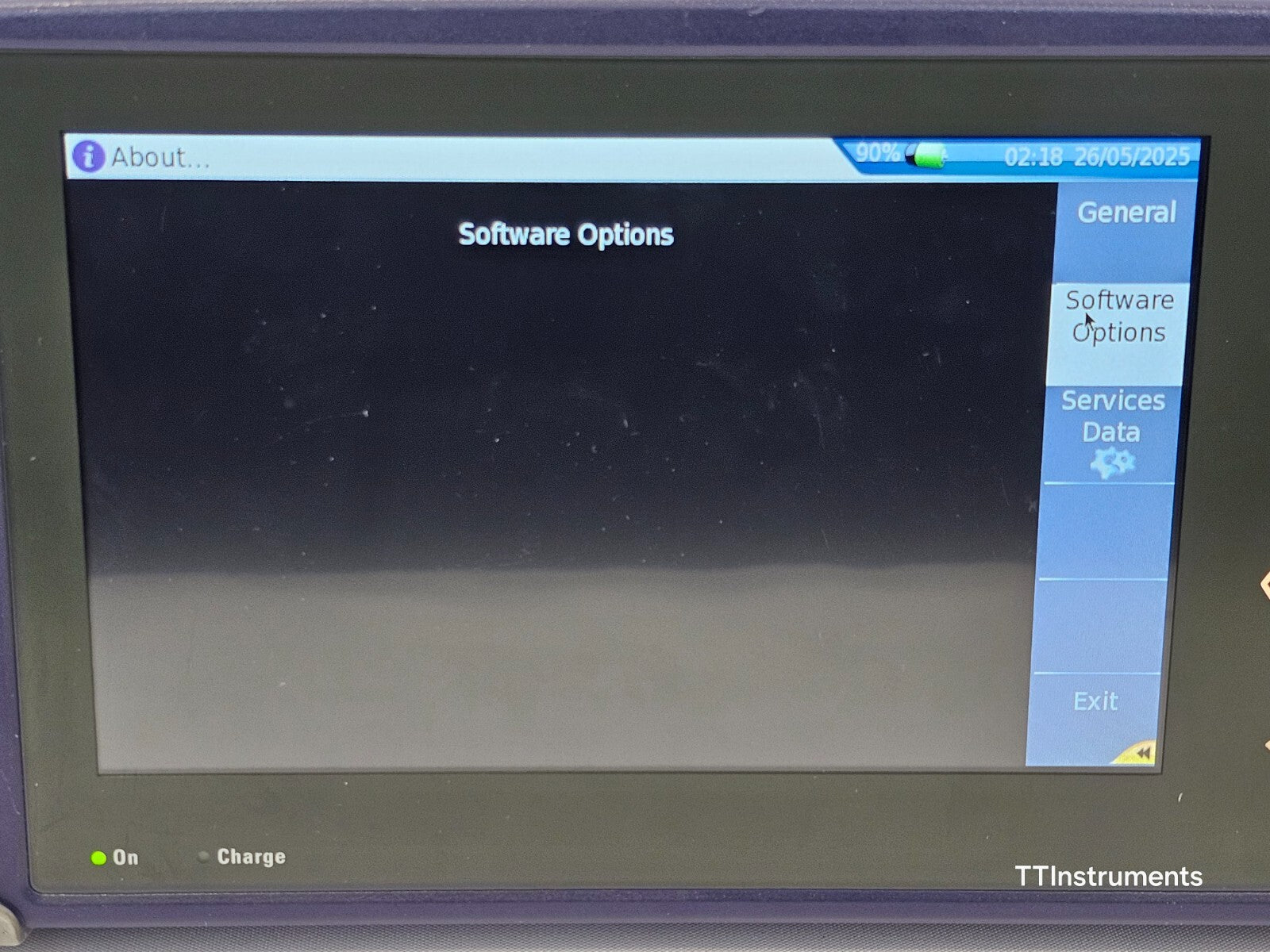 Viavi JDSU MTS 4000 V2 Platform with 4126 MA2 SM 1310/1550 nm OTDR
