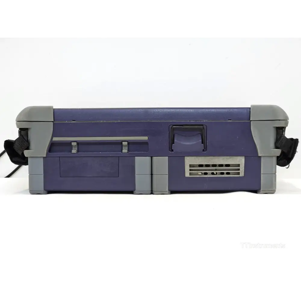 Viavi MTS 4000 V2 top view showing module bay and carry handle