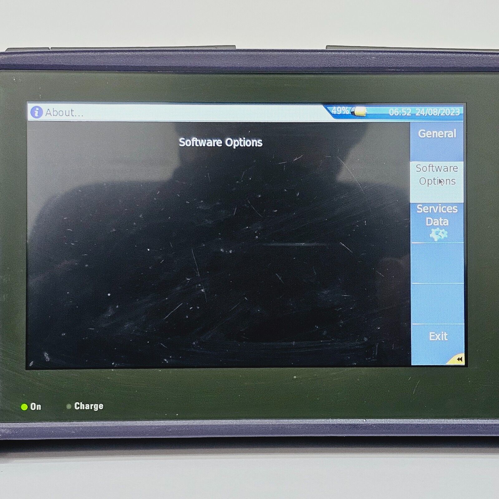 Viavi JDSU MTS 4000 V2 w/ 4126 MA2 SM 1310/1550 nm OTDR 40/40 dB Access Metro