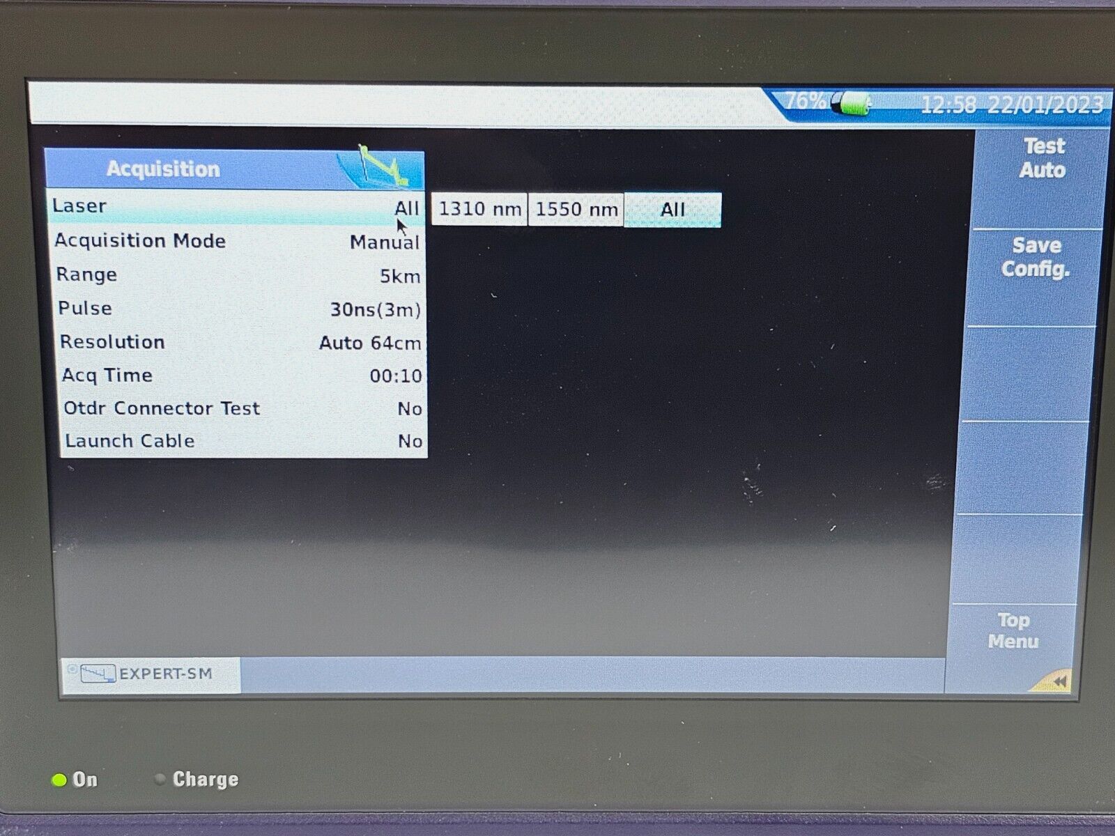 Viavi JDSU MTS 4000 V2 w/ 4126 MA2 SM 1310/1550 nm OTDR 40/40 dB Access Metro