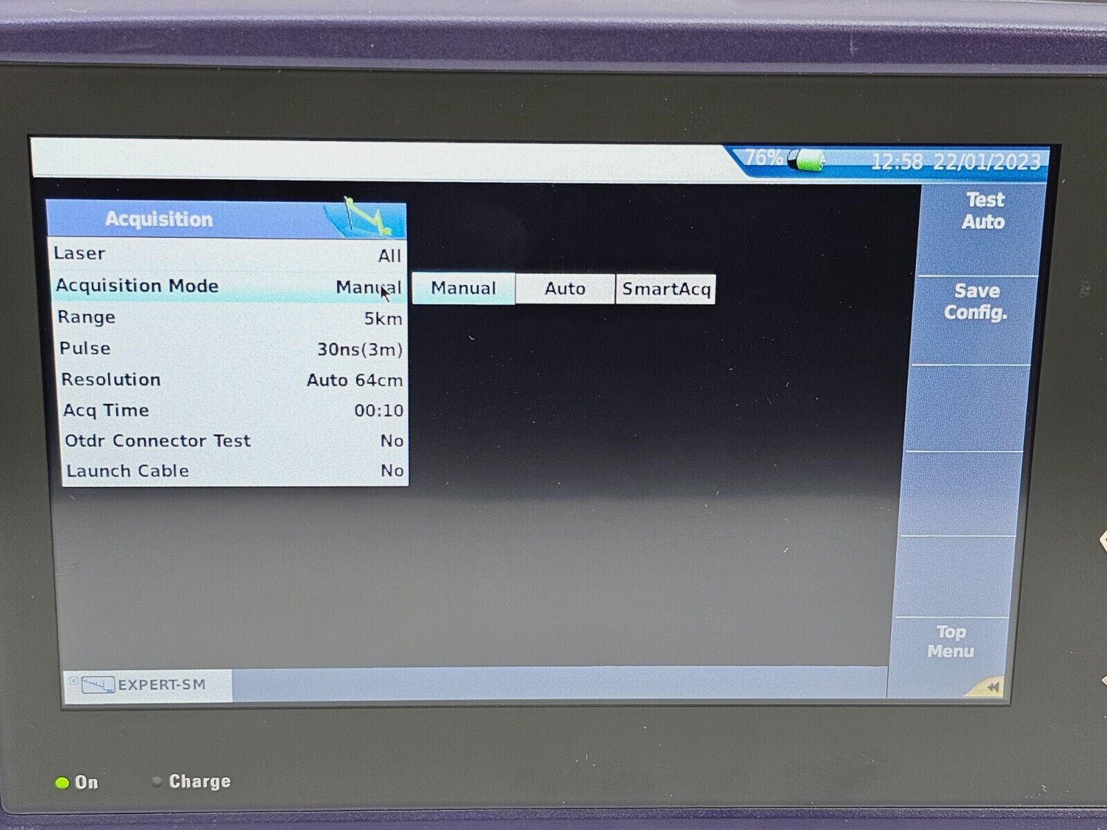 Viavi JDSU MTS 4000 V2 w/ 4126 MA2 SM 1310/1550 nm OTDR 40/40 dB Access Metro