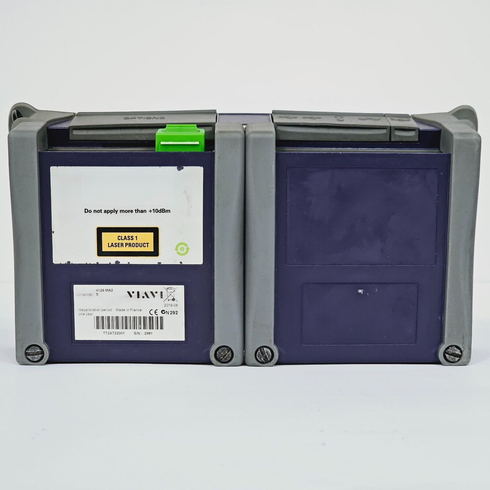 Viavi JDSU MTS 4000 V2 w/ 4126 MA2 SM 1310/1550 nm OTDR 40/40 dB Access Metro