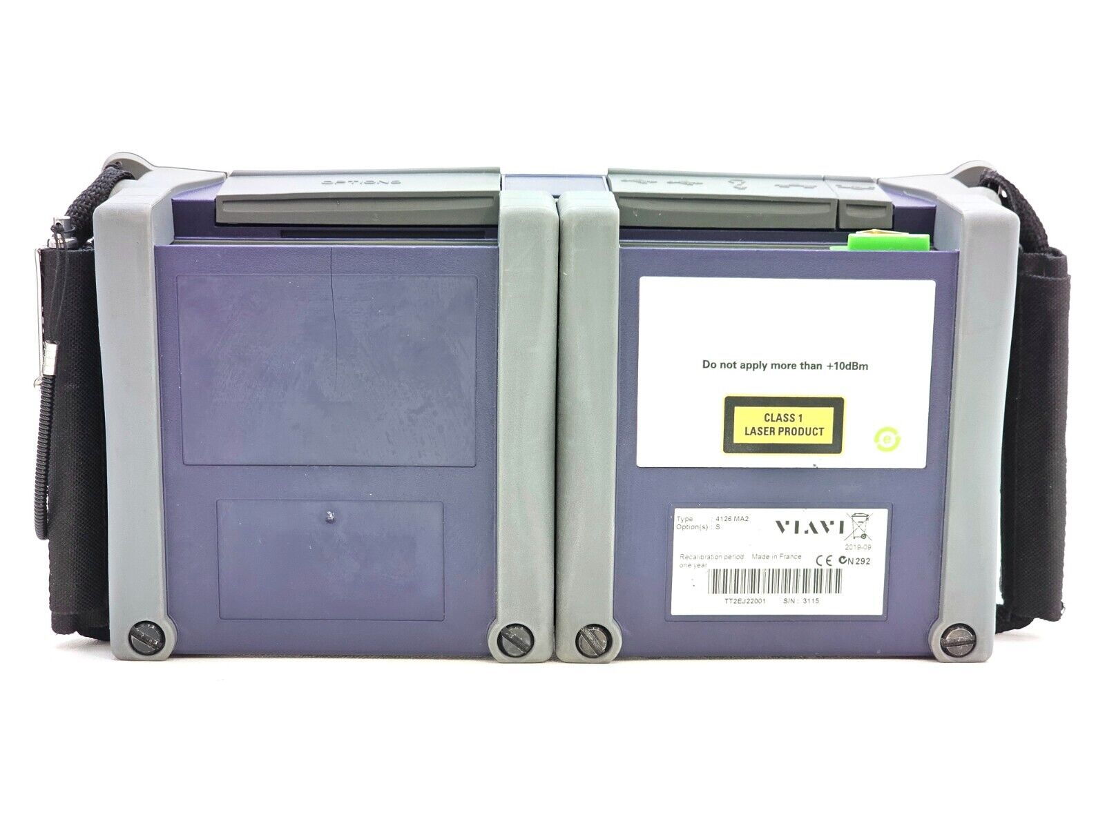 Viavi JDSU MTS 4000 V2 w/ 4126 MA2 SM 1310/1550 nm OTDR 40/40 dB Access Metro